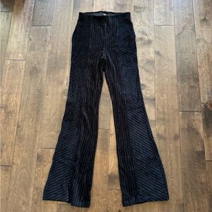 Free People Black Flare Pants